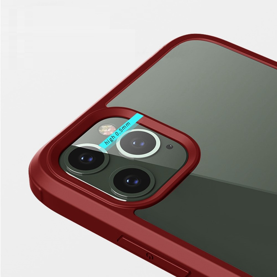 Θήκη για iPhone 11 Pro, ERBORD Guardian, κόκκινη