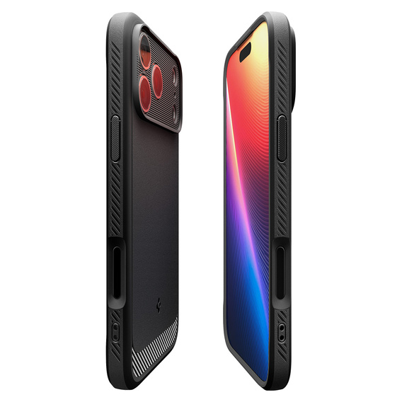 Θήκη Spigen Rugged Armor MagSafe για iPhone 17 Pro Max, Μαύρο ματ