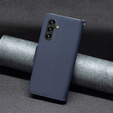 Θήκη με πτερύγιο για Samsung Galaxy A55 5G, Wallet Litchi Leather, ναυτικό μπλε
