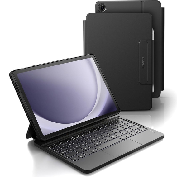 Μαγνητική θήκη Dexnor με πληκτρολόγιο και επιφάνεια αφής για Samsung Galaxy Tab A9+