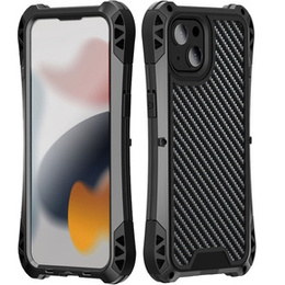 Θήκη για iPhone 13, R-JUST AMIRA, θωρακισμένη, μαύρη