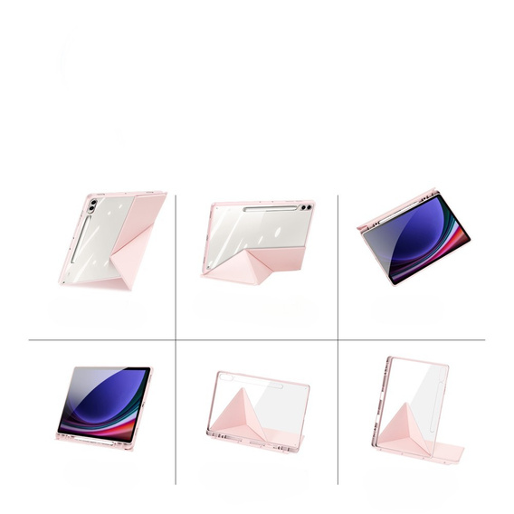Θήκη για Samsung Galaxy Tab S10+ Plus, Dux Ducis MAGI, ροζ