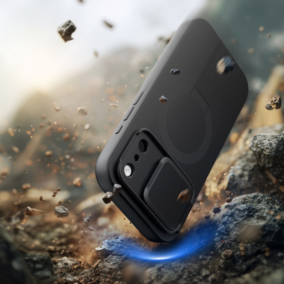 Προστατευτική θήκη Tech-Protect Kevlar Aura με λειτουργία βάσης και MagSafe για iPhone 17 Pro Max