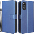 Θήκη με πτερύγιο για Oppo A17, Smart Magnet, μπλε