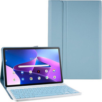 Θήκη + πληκτρολόγιο Lenovo Tab M10 Plus Gen 3 TB-125F TB-128F, μπλε