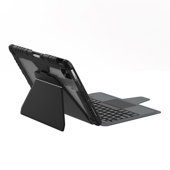 Θήκη + πληκτρολόγιο iPad 10.9 / Air 2020/2022/2024 / Pro 11 2020/2021/2022 , NILLKIN Bumper Link Keyboard Case, μαύρη