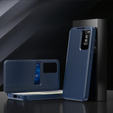 Αναδιπλούμενη θήκη για Samsung Galaxy S24 Ultra, Smart View Wallet, μπλε