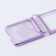 Θήκη για Samsung Galaxy Z Flip 5 5G, Mechanical Legend, μωβ
