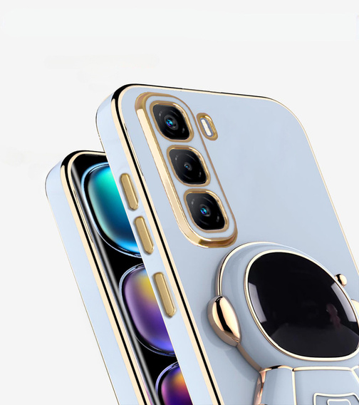 Θήκη για Infinix Hot 50 Pro+ 4G, Astronaut, μπλε
