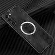 Θήκη για Samsung Galaxy S21, Magsafe Slim Carbon, μαύρη