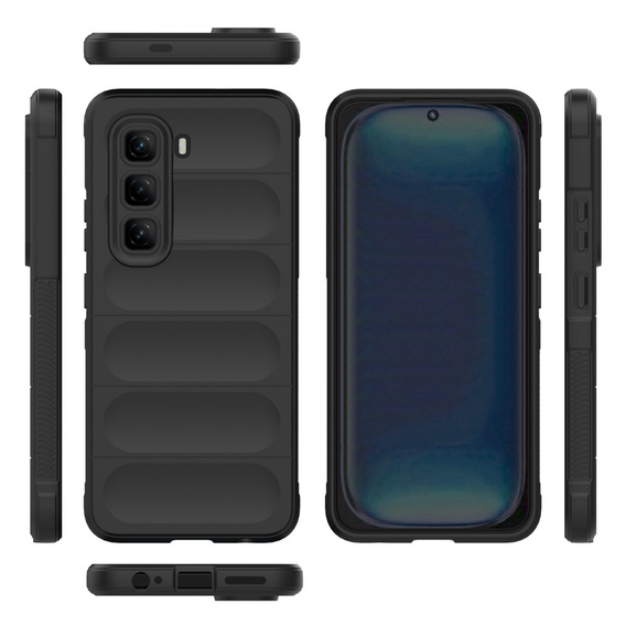 Θήκη για Infinix Hot 50 Pro 4G, Gaming Shockproof, μαύρη