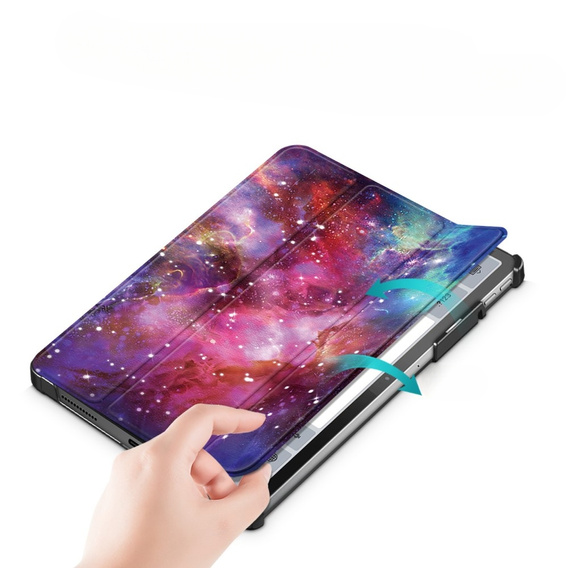 Θήκη για Lenovo Tab P11 Pro Gen 2 TB132FU TB132XU 11.2", με πτερύγιο, galaxy
