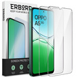 2x Μετριασμένο γυαλί για Samsung Galaxy A15 4G / A15 5G / M15, ERBORD 9H Hard Glass στην οθόνη