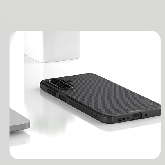θήκη NILLKIN για Samsung Galaxy A26, Frosted Shield, για MagSafe, μαύρη
