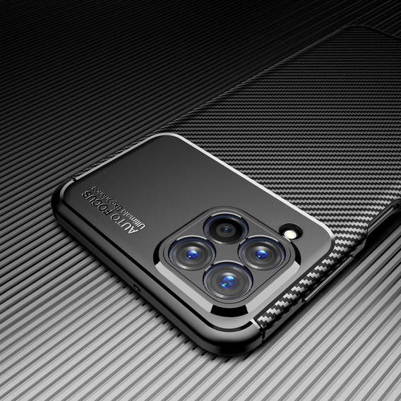 Θήκη για Samsung Galaxy M53 5G, Carbon Gel, μαύρη
