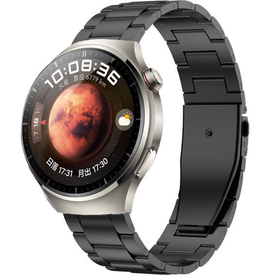 Λουράκι για HUAWEI WATCH 2 3 4 5 GT GT2 GT3 GT4 GT5 PRO GT2e 2e 46MM 48MM μαύρο