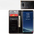 θήκη CASEME για Samsung Galaxy S8, Waxy Textured, μαύρη