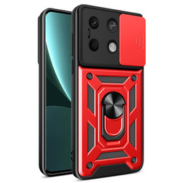 Θήκη για Xiaomi Redmi Note 13 5G, CamShield Slide, κόκκινη