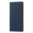 Δερμάτινη θήκη για Samsung Galaxy S23 Plus, ERBORD Grain Leather, ναυτικό μπλε