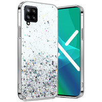 Θήκη για Samsung Galaxy A42 5G, Glittery, διαφανής