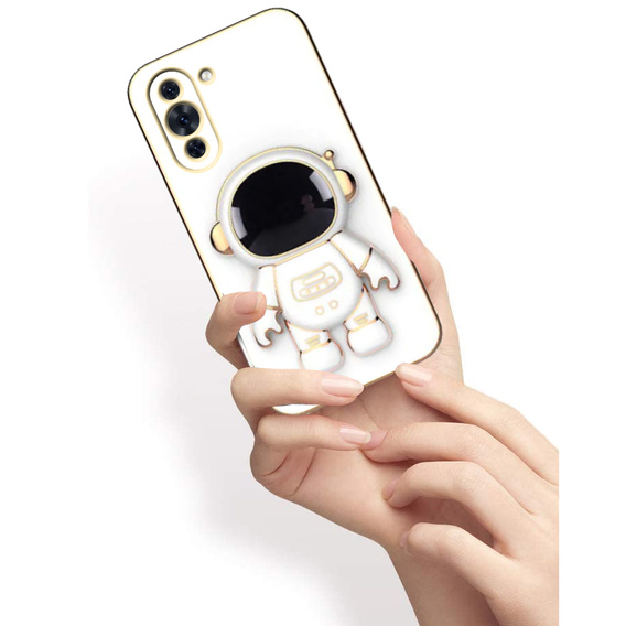 Θήκη για Huawei Nova 10 Pro, Astronaut, λευκή