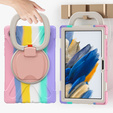 Παιδική θήκη για Samsung Galaxy tab A8 10.5 SM-X200 SM-X205, θωρακισμένη με λουράκι, μπλε