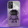 Θήκη για το Samsung Galaxy A55 5G, Glitter Astronaut, μωβ