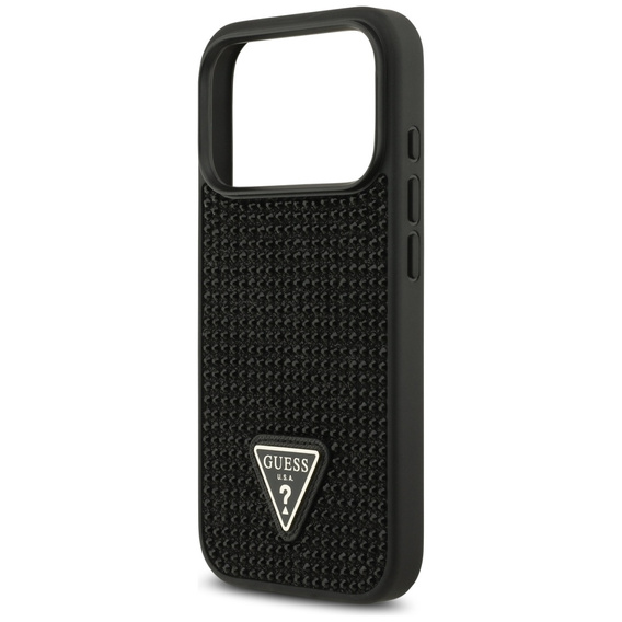 GUESS Rhinestone Triangle Logo θήκη για iPhone 17 Pro