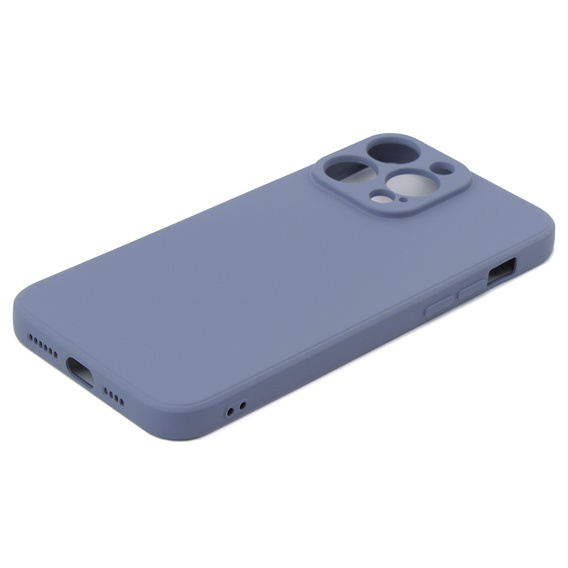 Θήκη για iPhone 15 Pro Max, Silicone Lite, λεβάντας