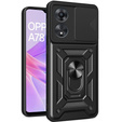 Θήκη για Oppo A78 5G, CamShield Slide, μαύρο