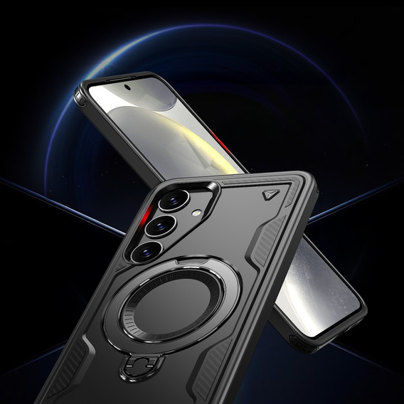 Θήκη για Samsung Galaxy S24 / S25, Military MagSafe, μαύρη