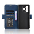 Θήκη με πτερύγιο για Oppo A5 Pro 5G, Card Slot, σκούρο μπλε