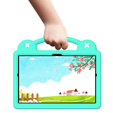 Παιδική θήκη για Samsung Tab A8 X200 / X205, Cute Patterns, με βάση, πράσινη