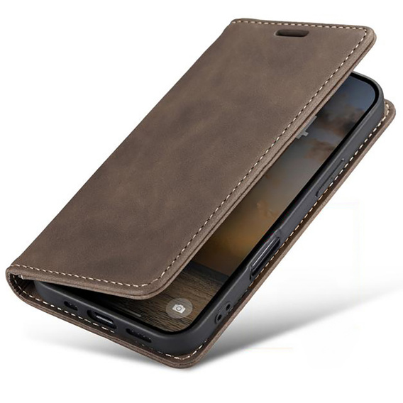 ERBORD Vintage θήκη πορτοφόλι με πτερύγιο για iPhone 17 Pro Max