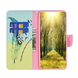 Θήκη με πτερύγιο για Motorola Edge 40 Neo, Wallet, feather, μπλε