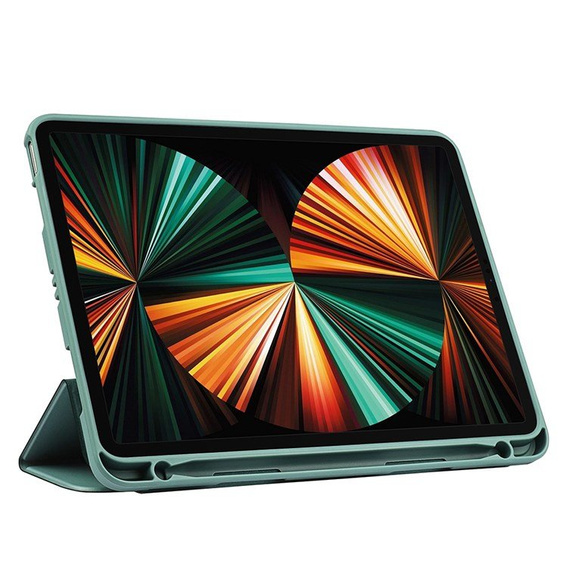 Θήκη για iPad Pro 11 2021/2022, Smartcase με χώρο για γραφίδα, πράσινη