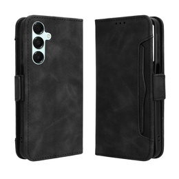 Θήκη πτερύγιο για Oppo Reno 14F, Υποδοχή κάρτας, πορτοφόλι, μαύρο