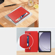 Θήκη για Samsung Galaxy Tab A9, Business Card, κόκκινη