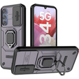 Θήκη για Samsung Galaxy M34, KickStand Camera Lens, μωβ