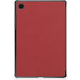 Θήκη για Samsung Galaxy Tab A8 10.5 SM-X200 SM-X205, Smartcase, μπορντό