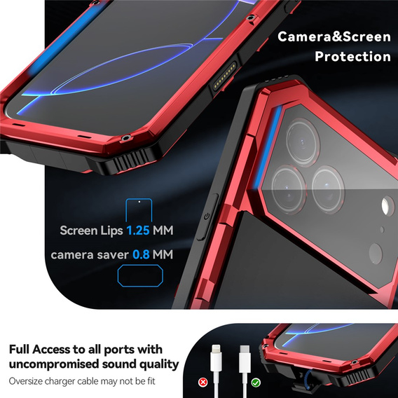 Θήκη R-JUST με βάση στήριξης για iPhone 17 Pro