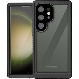 Αδιάβροχη θήκη IP68 για Samsung Galaxy S24 Ultra, Redpepper, μαύρη