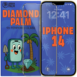 Διαμαντένιο γυαλί Diamond Palm για iPhone 14