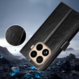 Crazy Horse θήκη πορτοφόλι πτερύγιο για Xiaomi 15T Pro