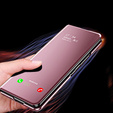 Θήκη για Samsung Galaxy Z Fold3 5G, Clear View, ροζ rose gold