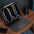 Θήκη πληκτρολογίου για Apple iPad Pro 13" 7th gen 2024, Dux Ducis MK Series, μαύρο
