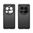 Θήκη για Xiaomi 15 Ultra, Carbon, μαύρη