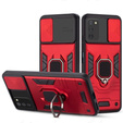 Θήκη για Samsung Galaxy A03s, KickStand Camera Lens, μπλε