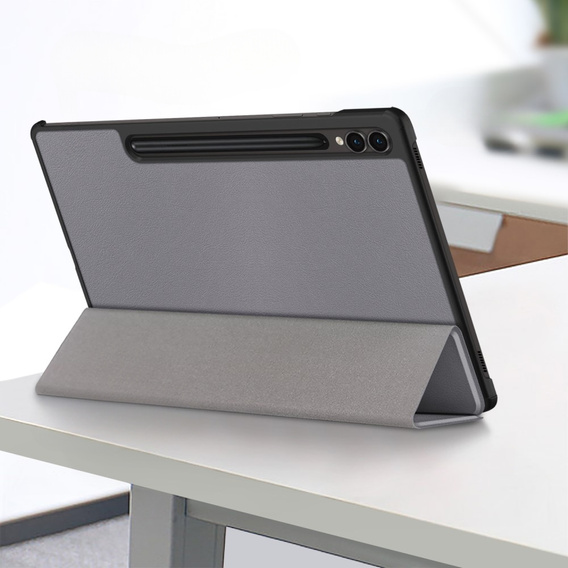 Θήκη για Samsung Galaxy Tab S9 FE+ Plus, Smartcase με χώρο για γραφίδα, γκρι