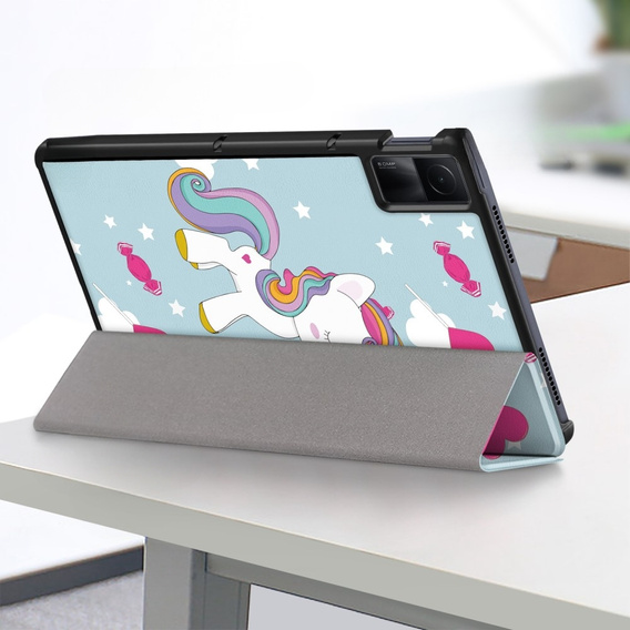 Θήκη για Xiaomi Redmi Pad 10.6, Smartcase, unicorn